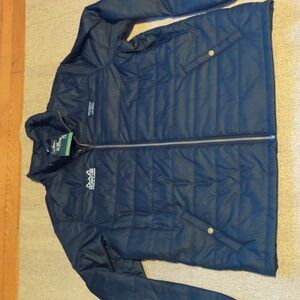 Mens LL Bean mountain classic puffer jacket NWT XXL corporate logo